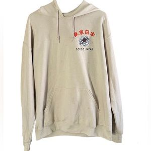 Tan Tokyo Japan hoodie